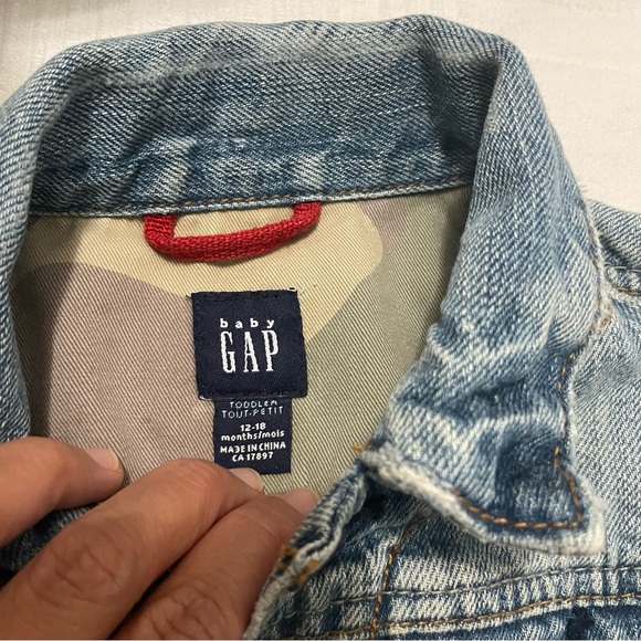 Gap Denim Jacket 12-18 months - Picture 4 of 5
